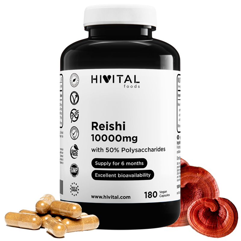 ▷ Reishi 10000mg | 180 Vegan Capsules