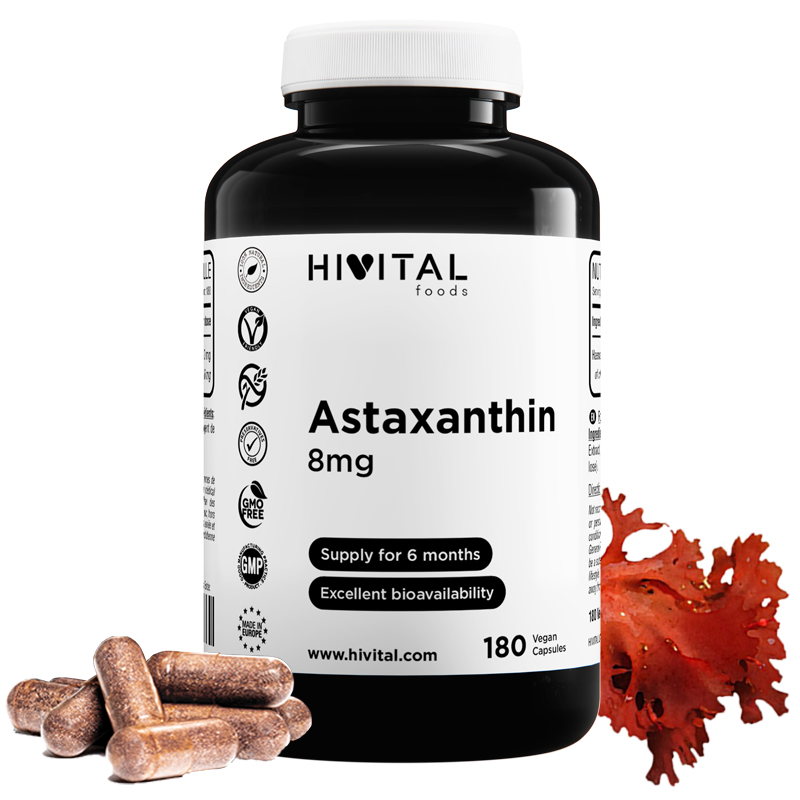 ▷ Astaxanthin 8mg | 180 Vegan Capsules