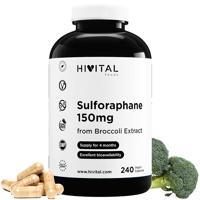 ▷ Sulforafano 150 Mg | 240 Cápsulas Veganas